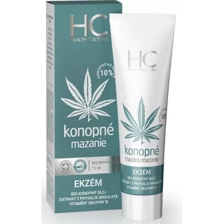 Gesundheit Kultur Hanf Schmiermittel für Ekzeme 1×75 ml