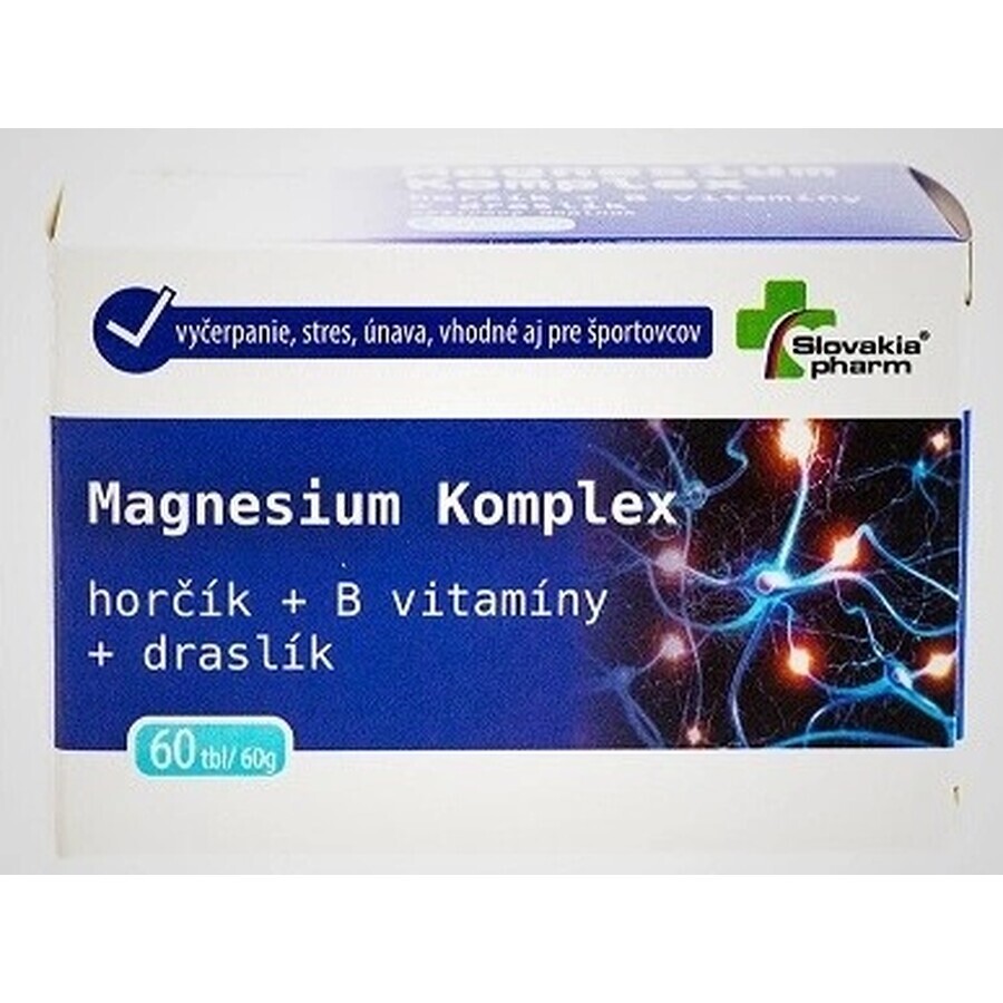 Slovakiapharm Magnesium Complex tbl 1x60 st