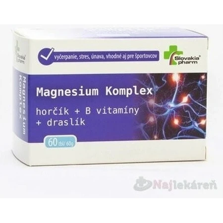 Slovakiapharm Magnesio Complex tbl 1x60 unid.