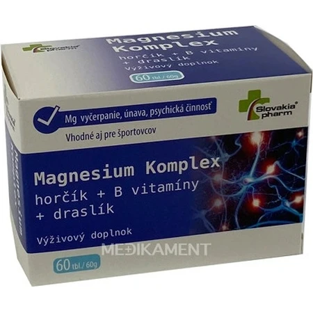 Slovakiapharm Magnesio Complex tbl 1x60 unid.