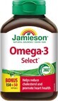JAMIESON OMEGA-3 SELECT 1000 mg 1&#215;200 cps, supliment alimentar