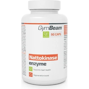 Gymbeam nattokinase enzima 90cps 1×90 cápsulas