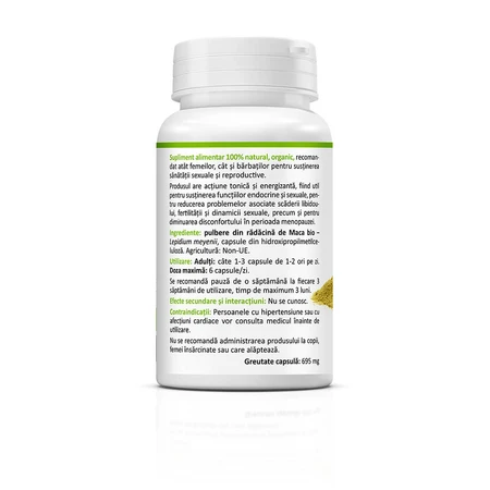 Bio Maca, 60 cps , Zenyth