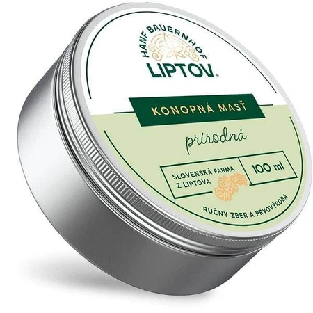 HEMP PHARMA LIPTOV HEMP NATURAL Salbe 100ML 1×100 ml