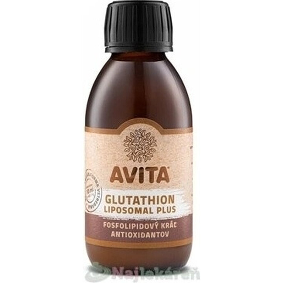 AVITA GLUTATHION LIPOSOMAL PLUS 1×200 ml, phospholipid complex