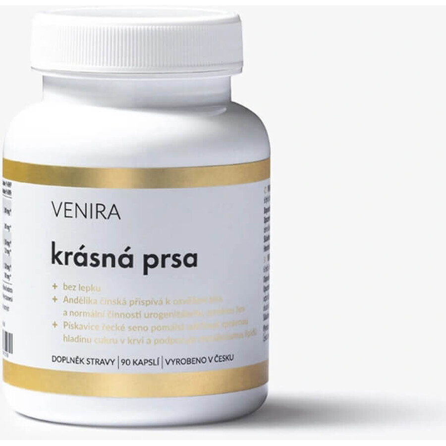 VENIRA Beautiful Breasts 1×90 cps, dietary supplement