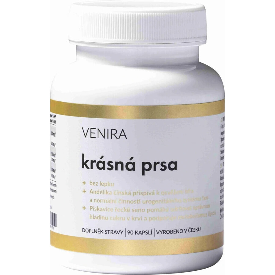 VENIRA Beautiful Breasts 1×90 cps, dietary supplement