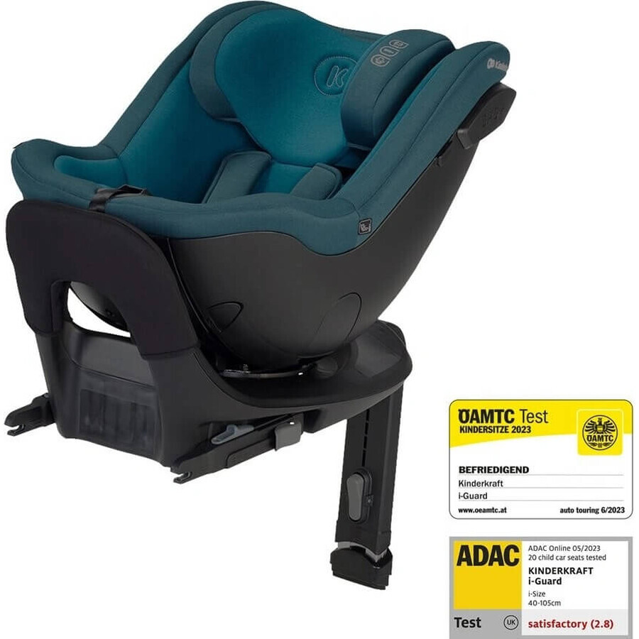 Seggiolino auto KINDERKRAFT SELECT I-GUARD PRO i-Size 61-105 cm Harbor Blue, Premium 1×1 pz.