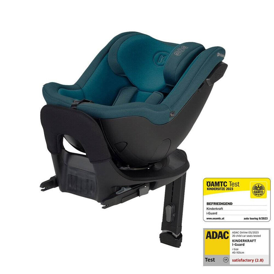 Seggiolino auto KINDERKRAFT SELECT I-GUARD PRO i-Size 61-105 cm Harbor Blue, Premium 1×1 pz.