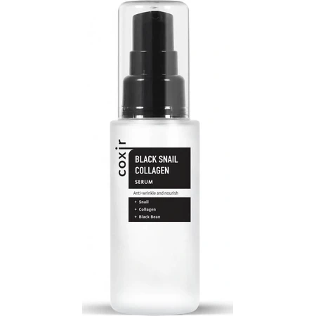 Coxir Black Snail Collagen Serum 1×50 ml, Anti-Aging-Serum