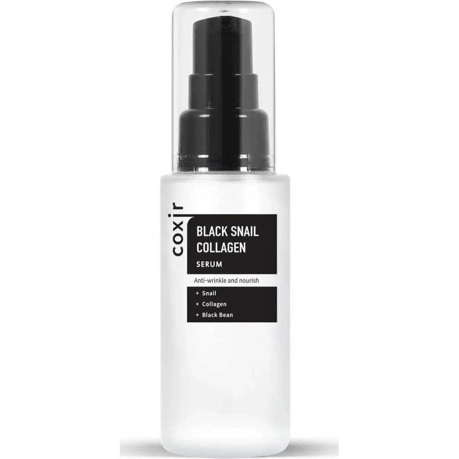 Coxir Black Snail Collagen Serum 1×50 ml, Anti-Aging-Serum