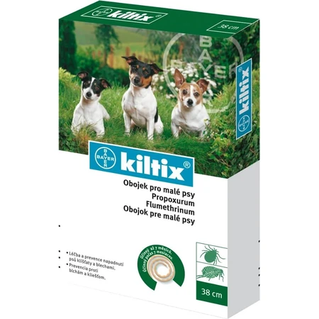 KILTIX collar para perros medianos 1×1 ud, collar antiparasitario 53 cm