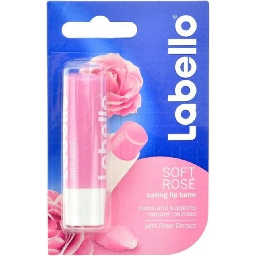 Labello SOFT ROSÉ 1×4,8 g, balsamo per labbra