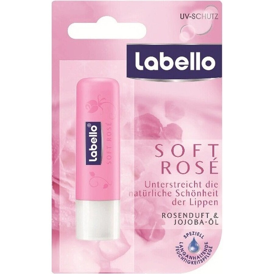 Labello SOFT ROSÉ 1×4,8 g, balsamo per labbra