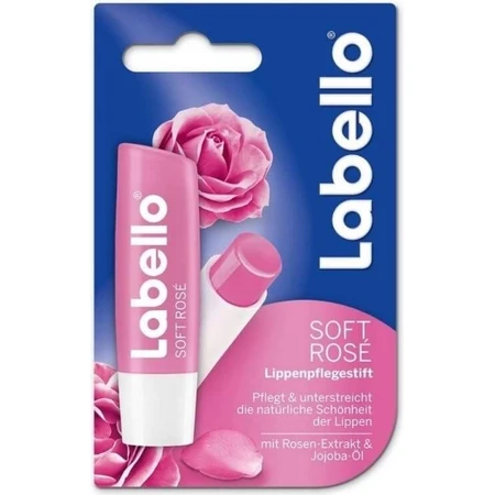 Labello SOFT ROSÉ 1×4.8 g, baume à lèvres