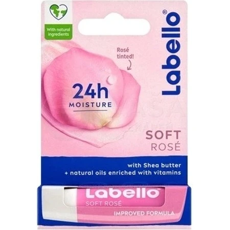 Labello SOFT ROSÉ 1×4.8 g, baume à lèvres