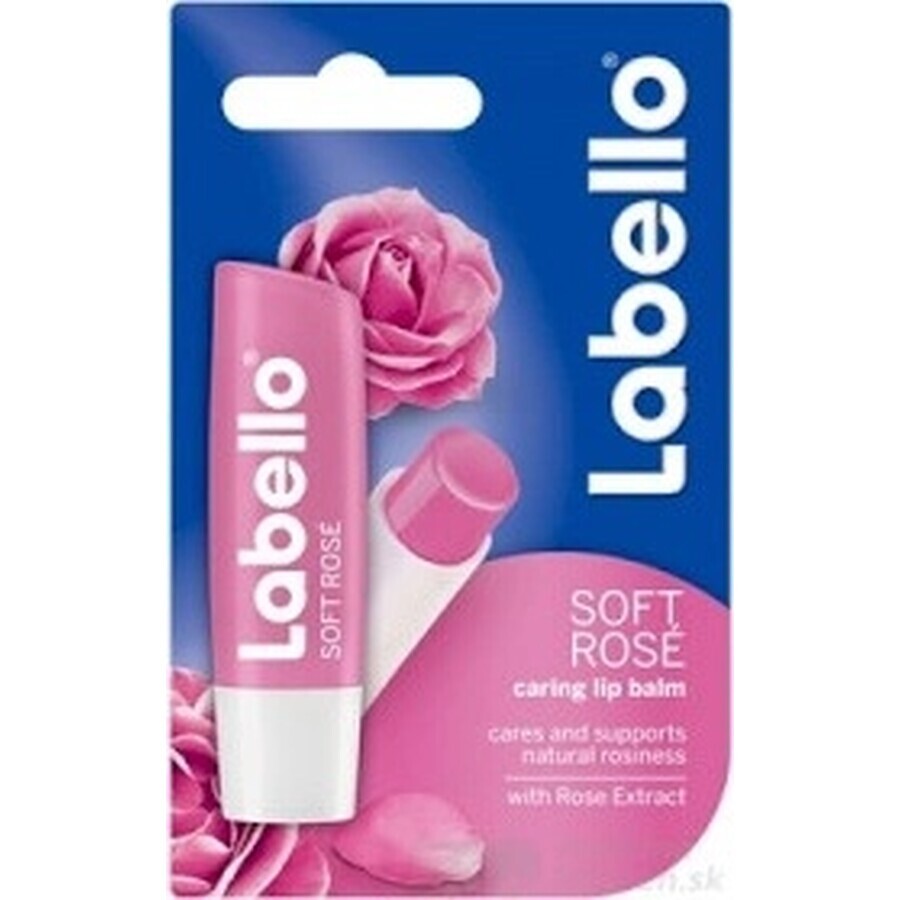 Labello SOFT ROSÉ 1×4,8 g, balsamo per labbra