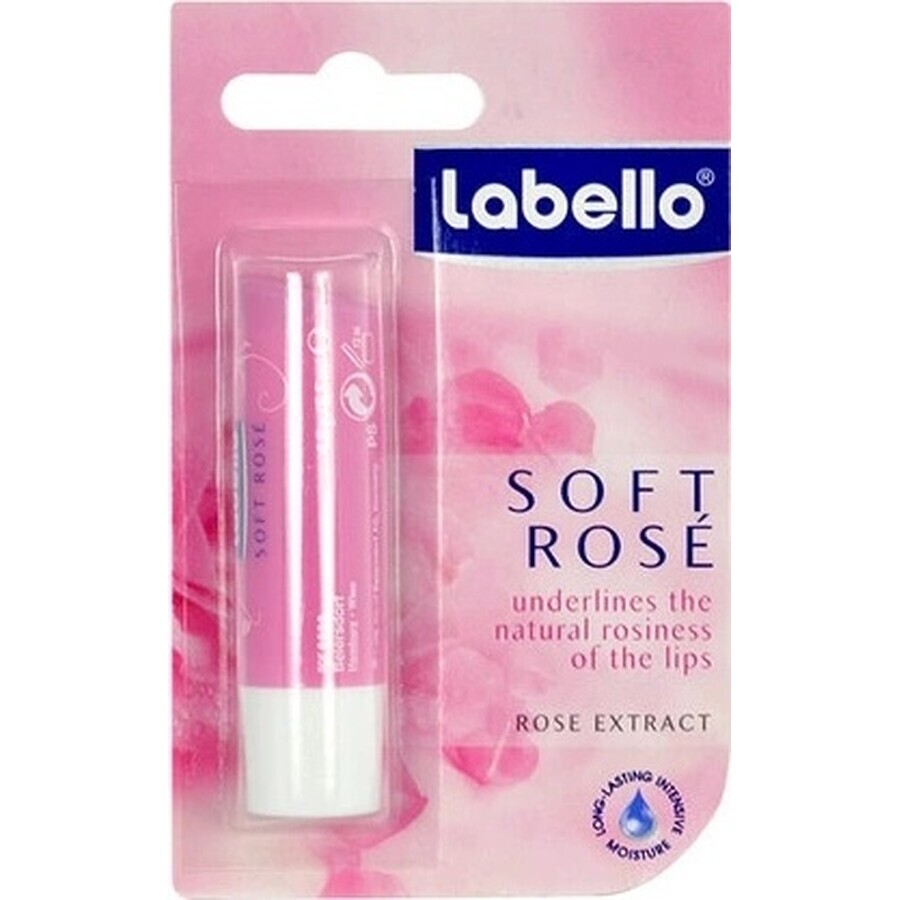 Labello SOFT ROSÉ 1×4,8 g, balsamo per labbra