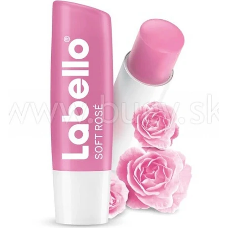 Labello SOFT ROSÉ 1×4.8 g, baume à lèvres