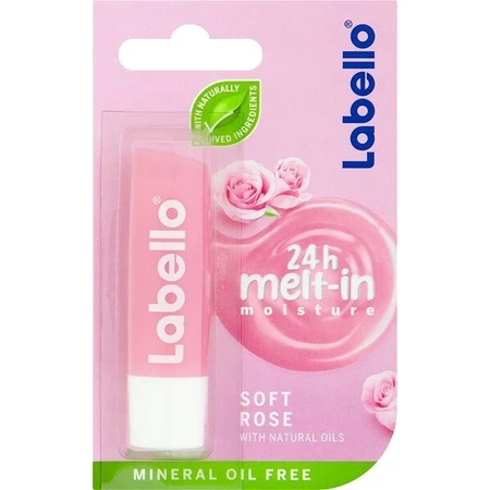 Labello SOFT ROSÉ 1×4.8 g, baume à lèvres