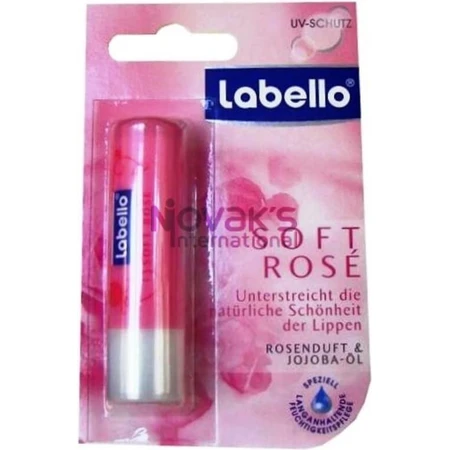 Labello SOFT ROSÉ 1×4.8 g, baume à lèvres