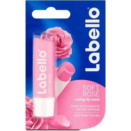 Labello SOFT ROSÉ 1×4.8 g, baume à lèvres