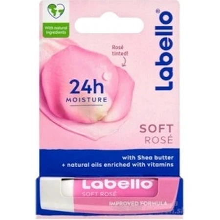 Labello SOFT ROSÉ 1×4.8 g, baume à lèvres