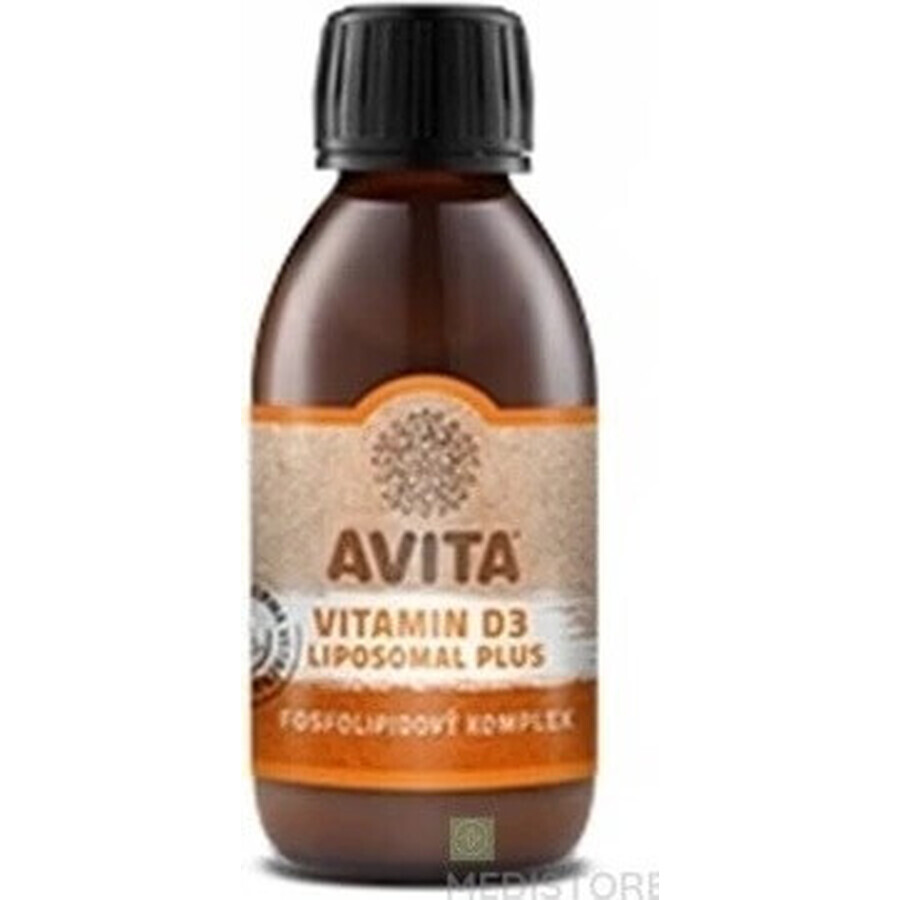 AVITA VITAMIN D3 LIPOSOMAL PLUS 1×200 ml, phospholipid complex