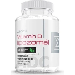 Zerex Vitamine D liposomaal 1000 IE 1×60 tbl, voedingssupplement