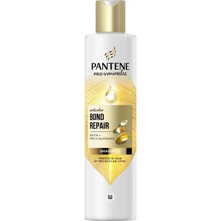 PANTENE MOLECUL.BOND REP.SHP BIOT.PRO-V 250ML 1×250 ml, shampooing pour cheveux abîmés