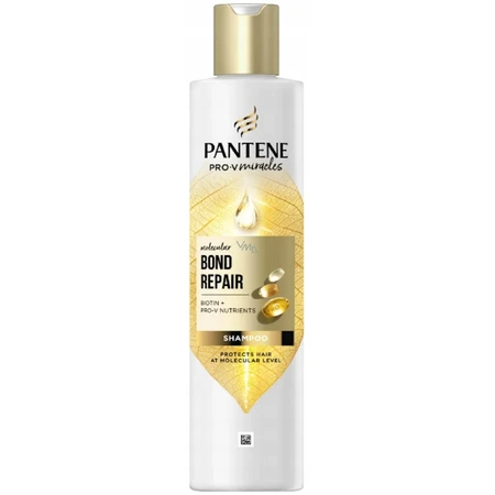 PANTENE MOLECUL.BOND REP.SHP BIOT.PRO-V 250ML 1×250 ml, shampooing pour cheveux abîmés