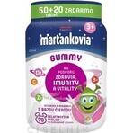 Marsgummi mit schwarzen Holunderbeeren 50+20tbl. 1×50 tbl + 20 tbl, Nahrungsergänzungsmittel Marsgummi mit schwarzen Holunderbeeren 50+20tbl. 1×50 tbl + 20 tbl, Nahrungsergänzungsmittel