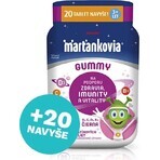 Marsgummi mit schwarzen Holunderbeeren 50+20tbl. 1×50 tbl + 20 tbl, Nahrungsergänzungsmittel Marsgummi mit schwarzen Holunderbeeren 50+20tbl. 1×50 tbl + 20 tbl, Nahrungsergänzungsmittel
