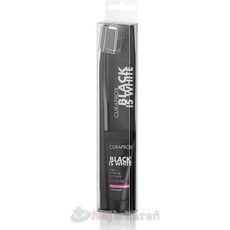 CURAPROX Black is White Light-Pack 1×1 set, pasta dentífrica 8 ml + cepillo dental CS 5460 1 ud.
