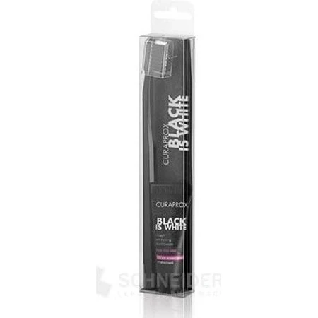 CURAPROX Black is White Light-Pack 1×1 set, pasta dentífrica 8 ml + cepillo dental CS 5460 1 ud.
