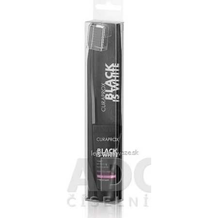 CURAPROX Black is White Light-Pack 1×1 set, pasta dentífrica 8 ml + cepillo dental CS 5460 1 ud.