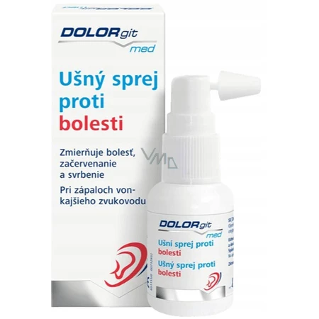 DOLORgit miel spray auriculaire contre la douleur 1×20 ml, spray auriculaire
