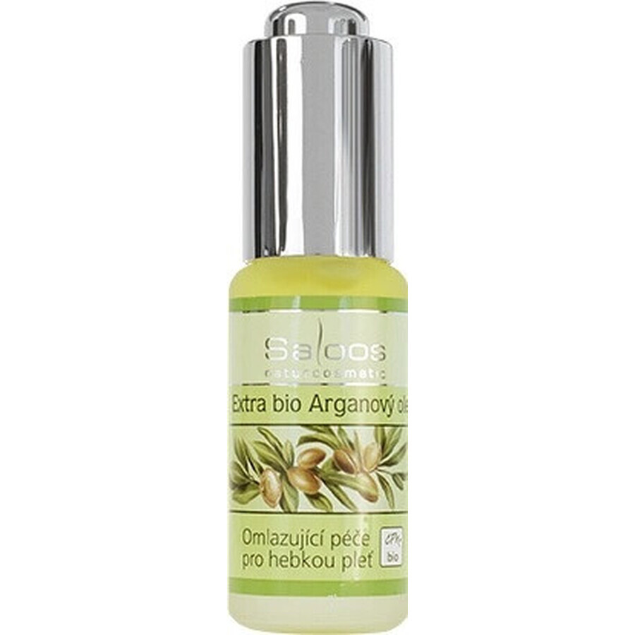Saloos ACEITE DE ARGAN BIO 1×20 ml, aceite para las arrugas