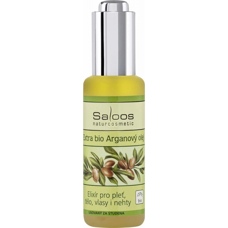 Saloos ACEITE DE ARGAN BIO 1×20 ml, aceite para las arrugas
