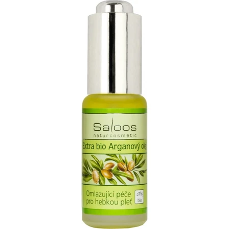 Saloos ACEITE DE ARGAN BIO 1×20 ml, aceite para las arrugas