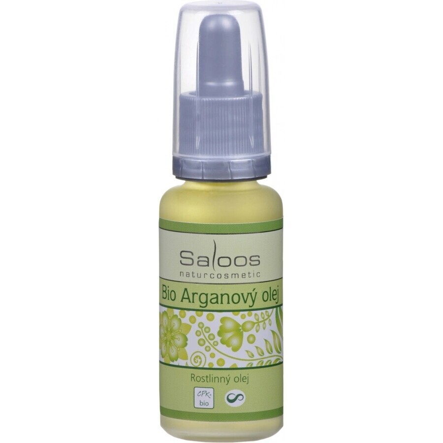 Saloos ACEITE DE ARGAN BIO 1×20 ml, aceite para las arrugas
