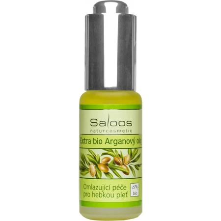 Saloos ACEITE DE ARGAN BIO 1×20 ml, aceite para las arrugas