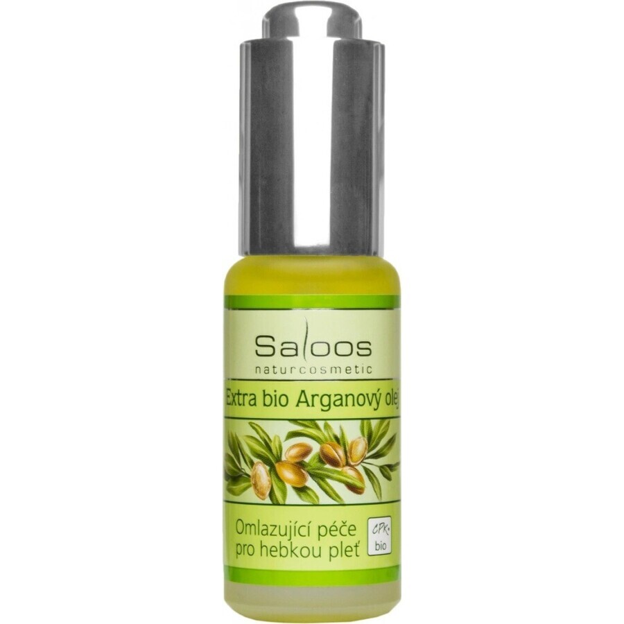 Saloos ACEITE DE ARGAN BIO 1×20 ml, aceite para las arrugas
