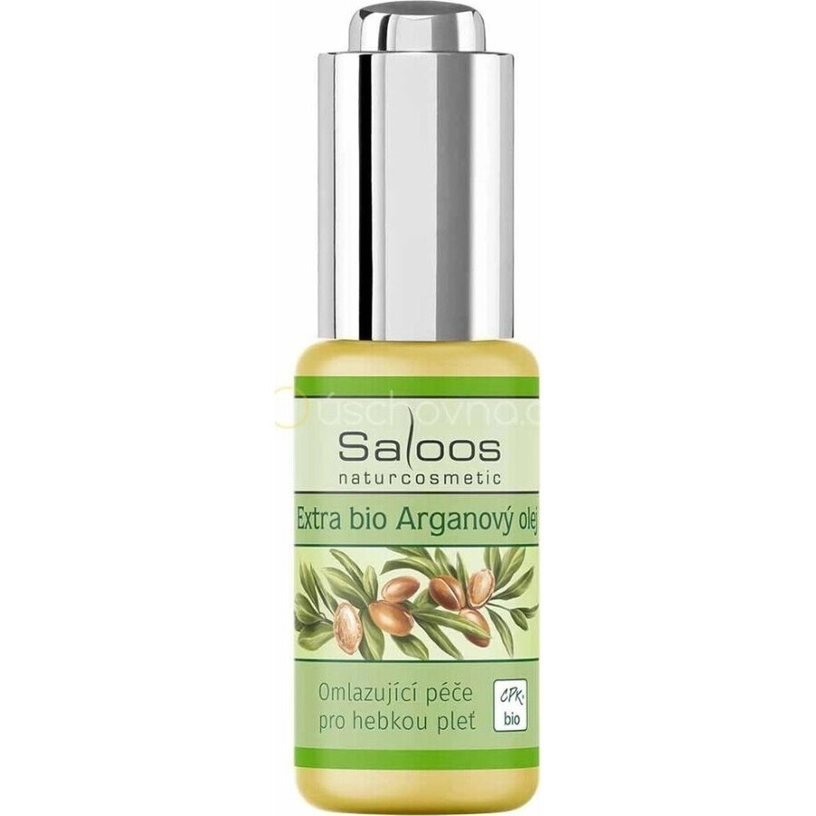 Saloos ACEITE DE ARGAN BIO 1×20 ml, aceite para las arrugas