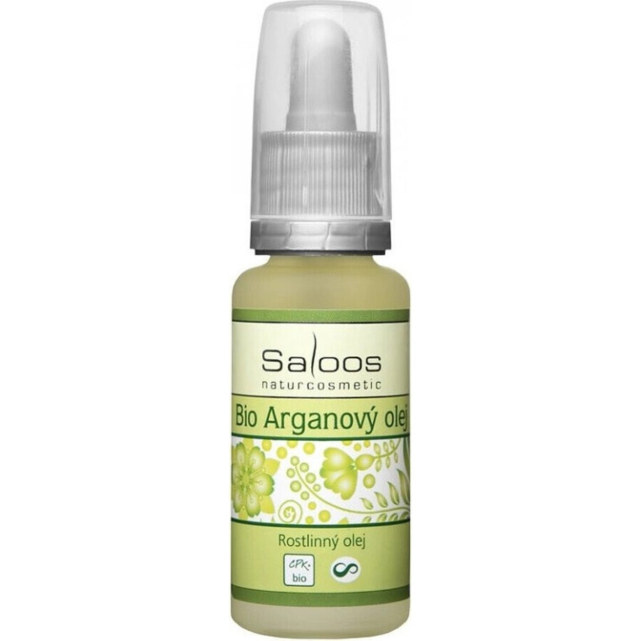 Saloos ACEITE DE ARGAN BIO 1×20 ml, aceite para las arrugas