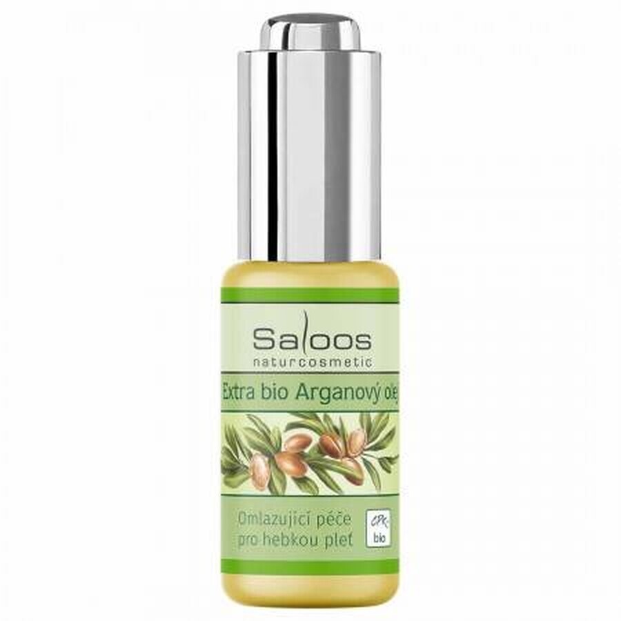 Saloos ACEITE DE ARGAN BIO 1×20 ml, aceite para las arrugas