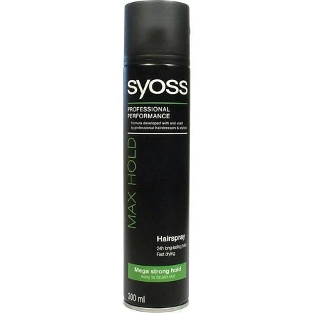 Syoss Max Hold Haarspray 1×300 ml, Haarspray