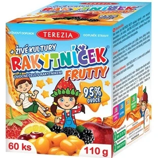 TEREZIA CANCER FRUTTY + cultivos vivos 1×60 uds, suplemento nutricional para niños