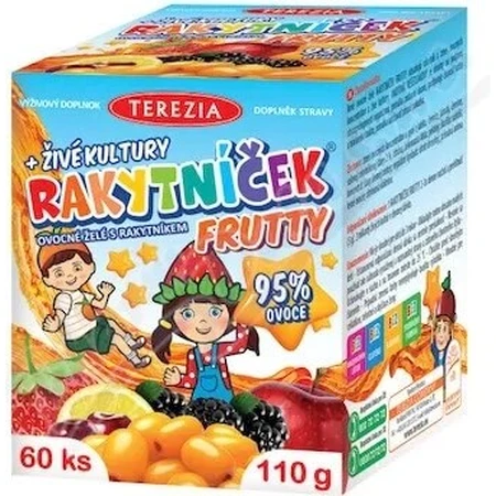 TEREZIA CANCER FRUTTY + cultivos vivos 1×60 uds, suplemento nutricional para niños