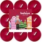 Bolsius Tea Pod scented candles 1&#215;18 pcs, red candles